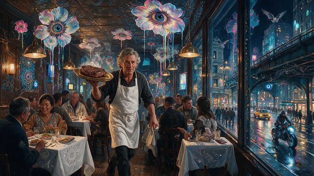 The Waiter Who Takes No Cards in Williamsburg