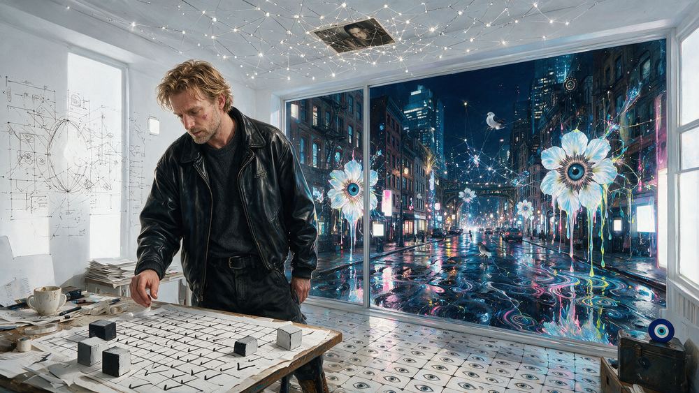 The Man Who Drew a Grid of Checks and Let a Network Own It, for Jack Butcher