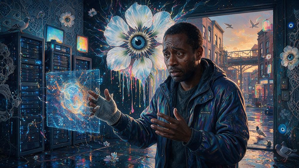 Desmond Baptiste, a data labeler paid by the thousand images