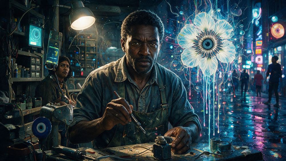 Darnell Danridge, a cobbler on his second generation of the same shop