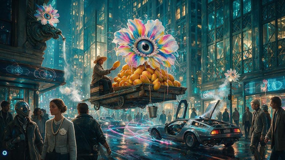 The Floating Fruit Cart