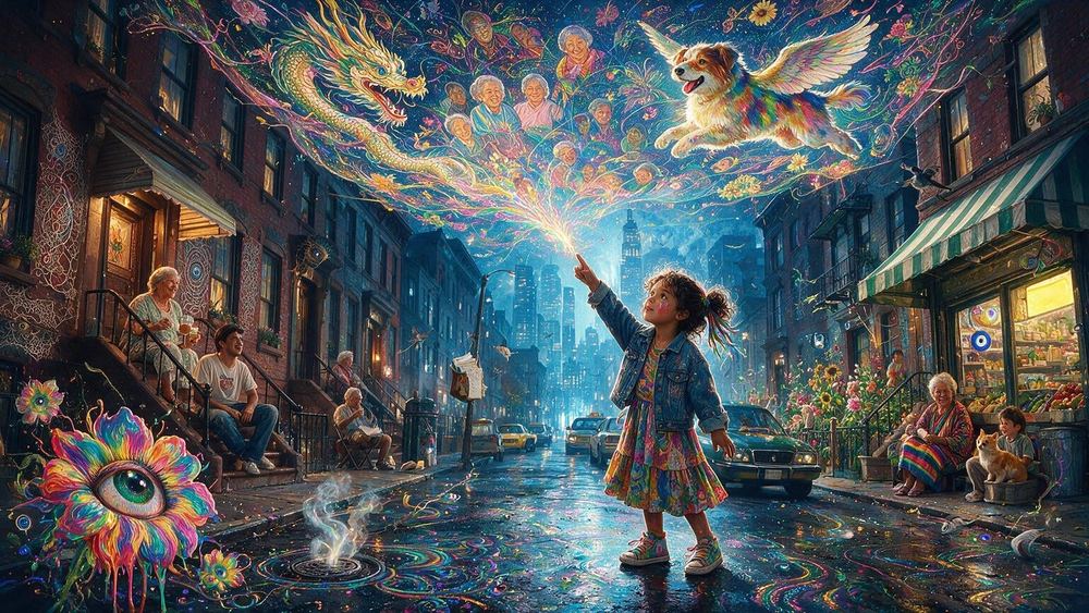 The Kid Who Draws in the Air