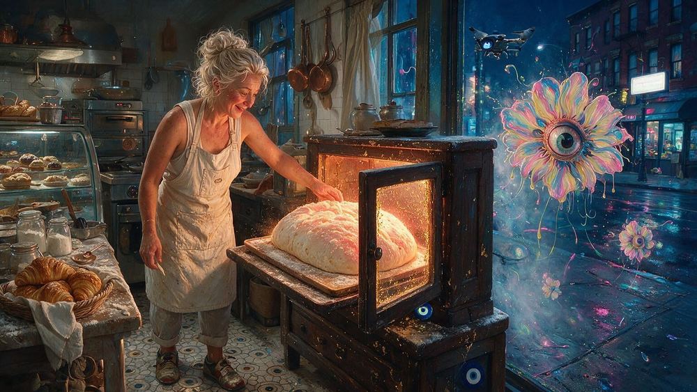 The Baker Who Proofs the Sunrise