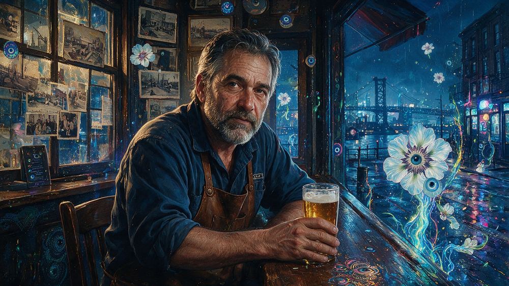 Ignacio Almonte, a man who reopens a Red Hook bar after every flood