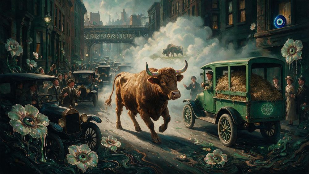 The Runaway Bull