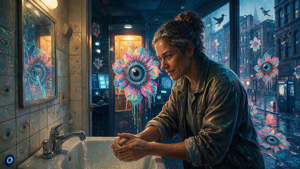 Maureen Blackman, a woman who works two overnights and one day job