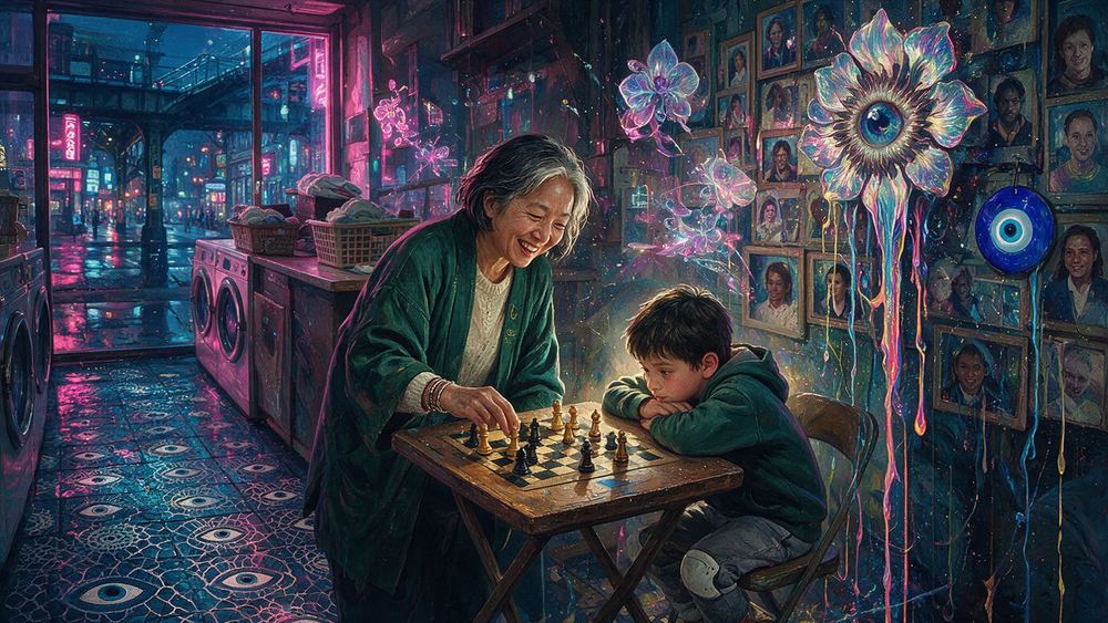 Lifen Fung, a chess hustler who is also the park's social worker
