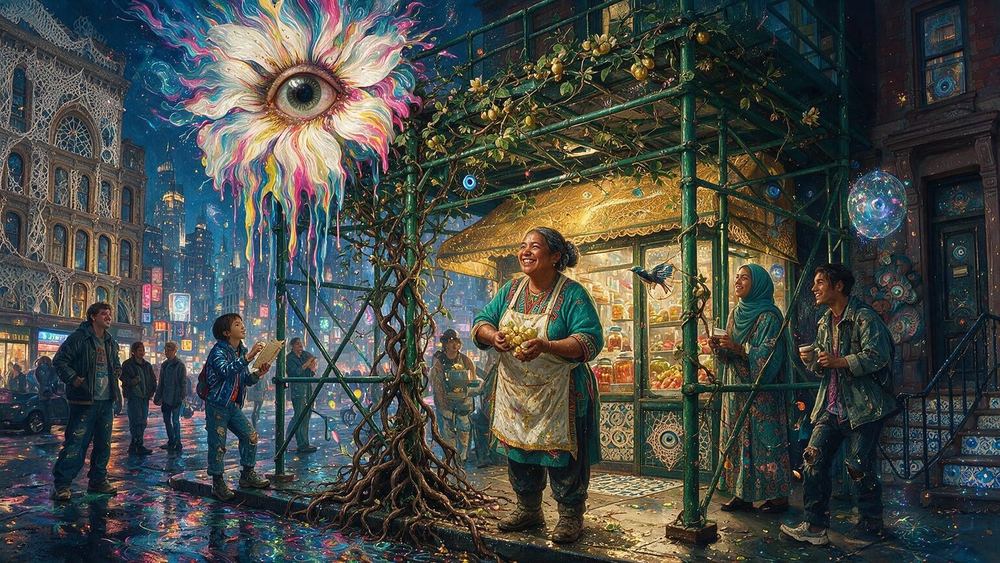 The Scaffold That Grew Roots