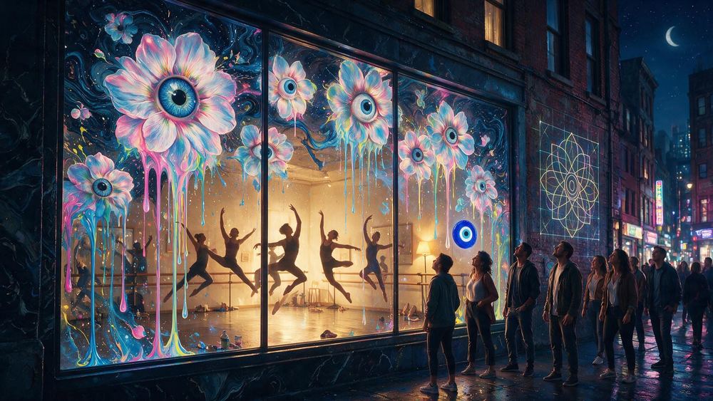 The Dance Studio Window