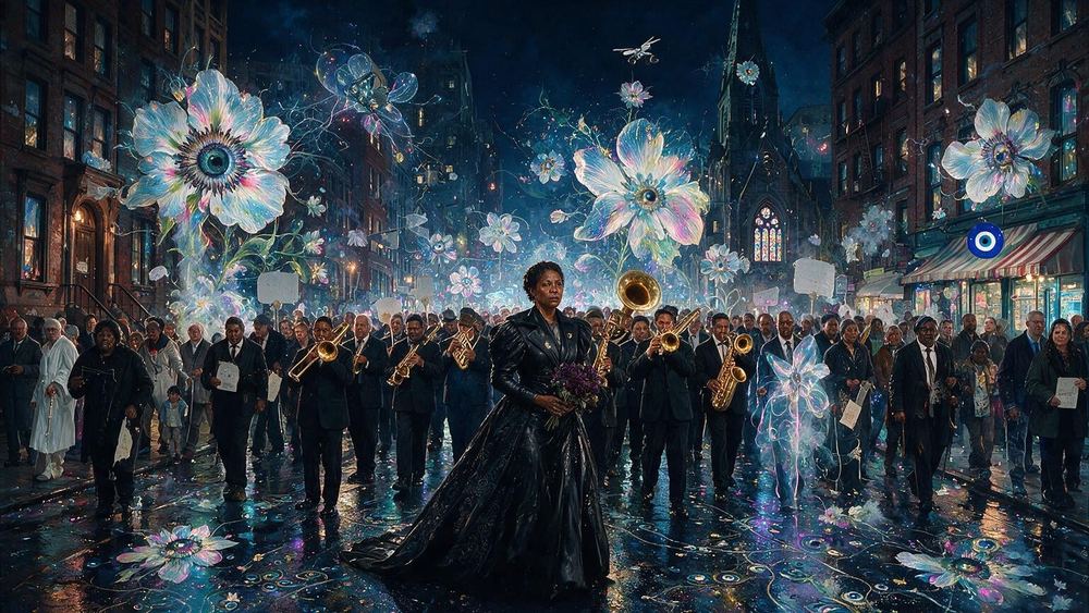 The Funeral That Closed the Avenue