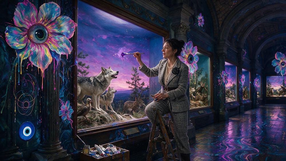 The Diorama Night Sky Repair