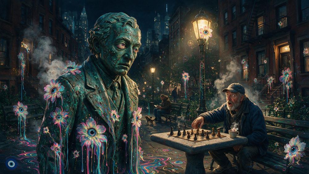 The Statue That Blinked First