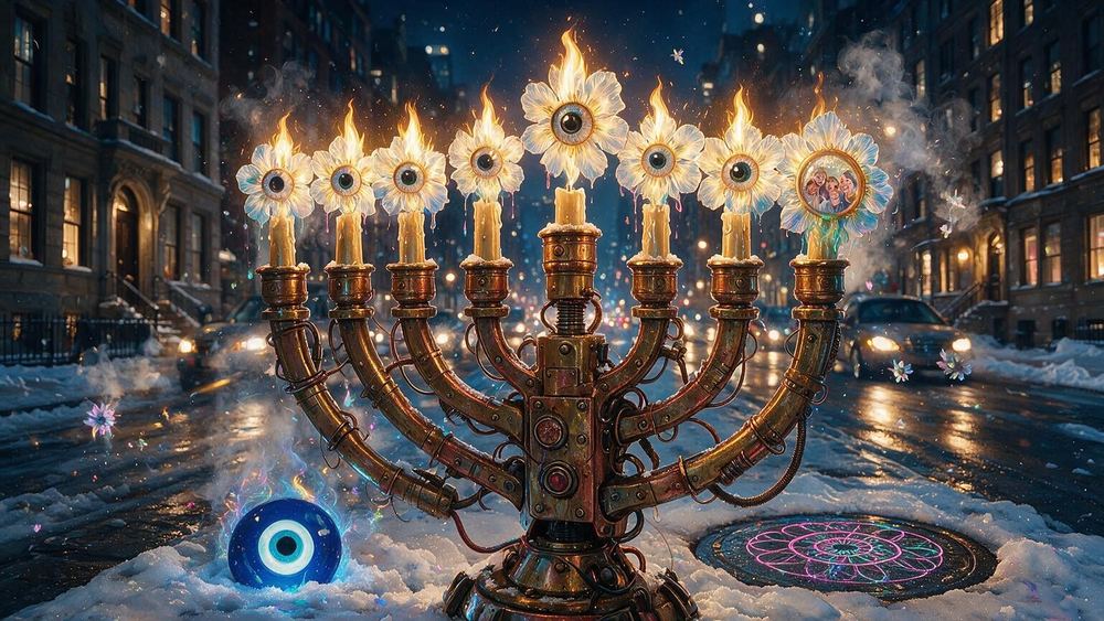 The Menorah on the Avenue