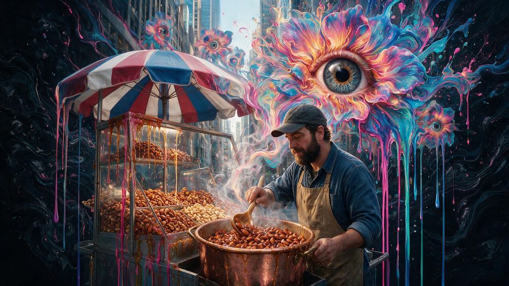 The Honey Roasted Nuts Cart