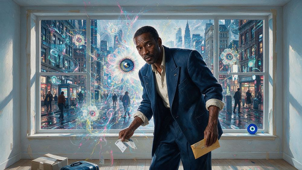 Lloyd Baptiste, a man who was a professor and is now on a shift