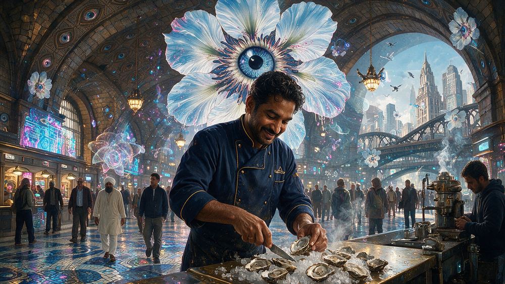 Imran Hossain, a chef who cooks the same eleven dishes his predecessor cooked