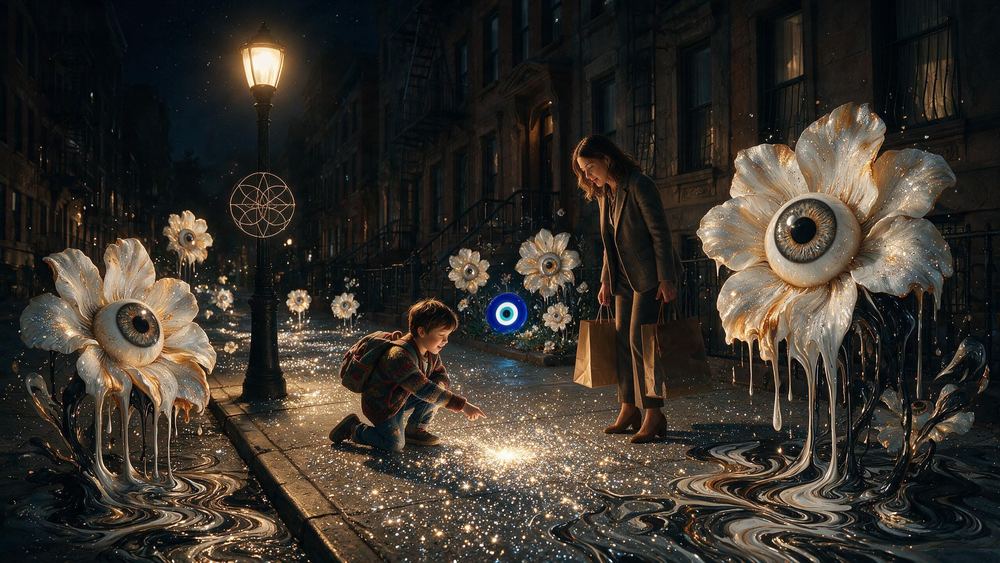 The Glitter Sidewalk