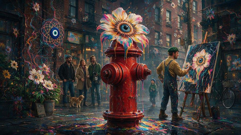 The Painter Paints a Machine