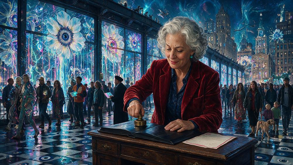 Shoshana Kravitz, a woman who runs a museum with no walls