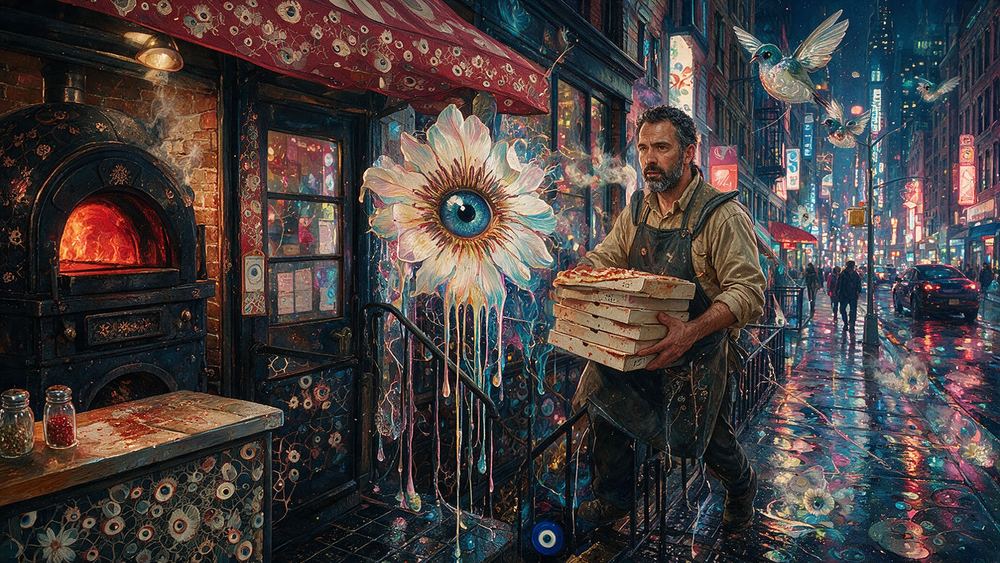 Tarek Sabbagh, a counter man at a Williamsburg window that sells out by two