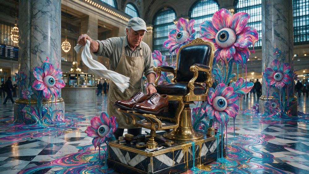 The Shoe Shine Stand