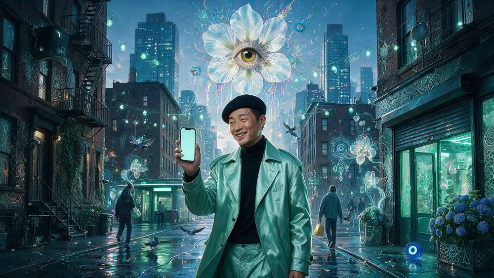 Hyun-woo Chow, a founder doing a livestream while it happens
