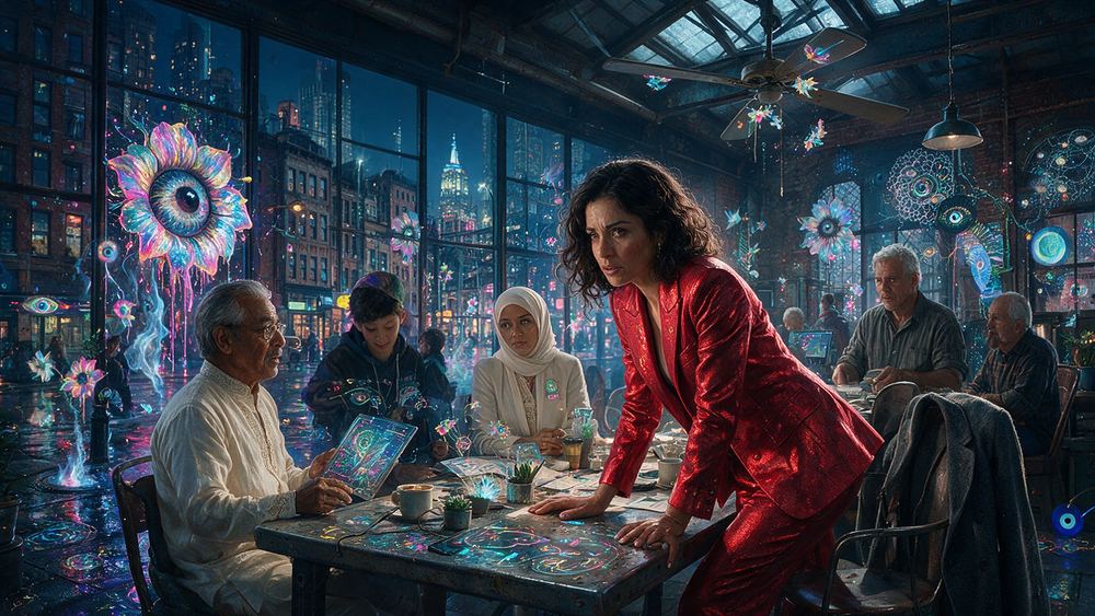 Yasmin Osmani, a synthetic voice actor whose voice now works without her
