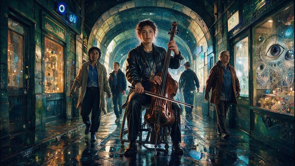 The Cellist in the Tunnel