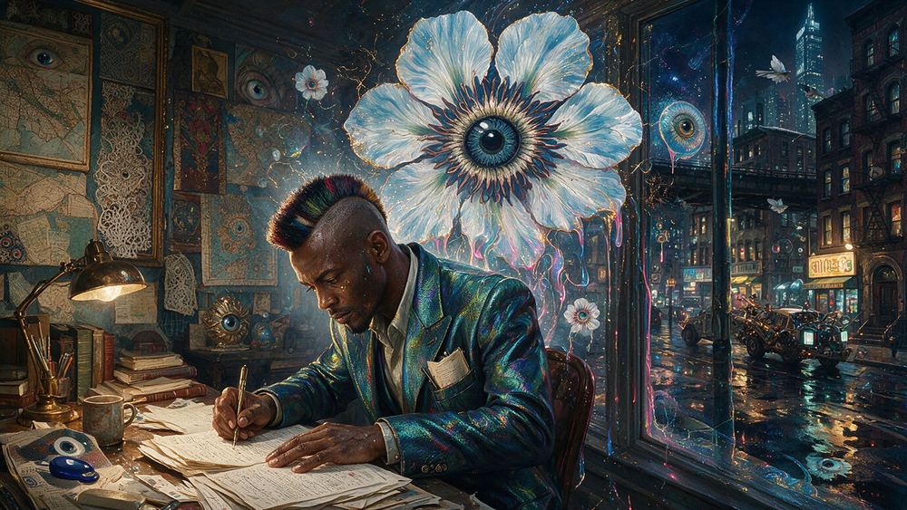 Errol Baptiste, a man writing the history of a five year old field