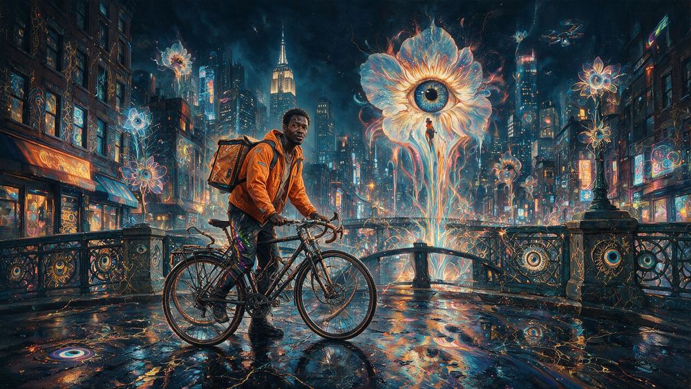 The Rider Who Knows the City Better Than Any Map