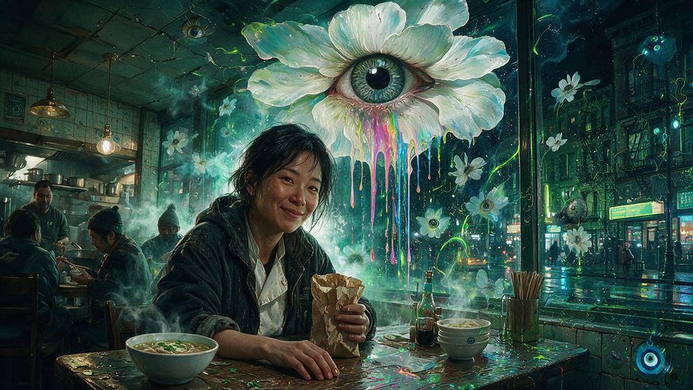 Mei Ng, a woman who has never worked a daylight shift in her life