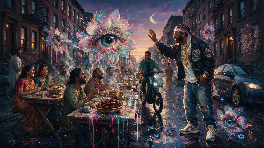 The Kensington Iftar Line