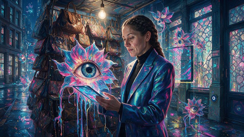 Esti Berkowitz, a woman who sorts pixels by brightness until the face slides off