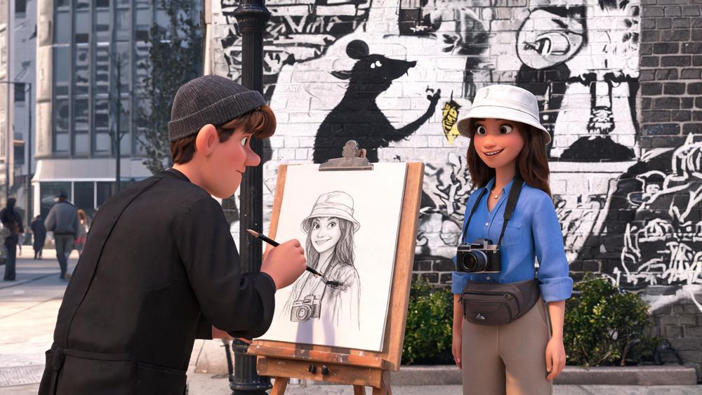 The Street Portrait Artist