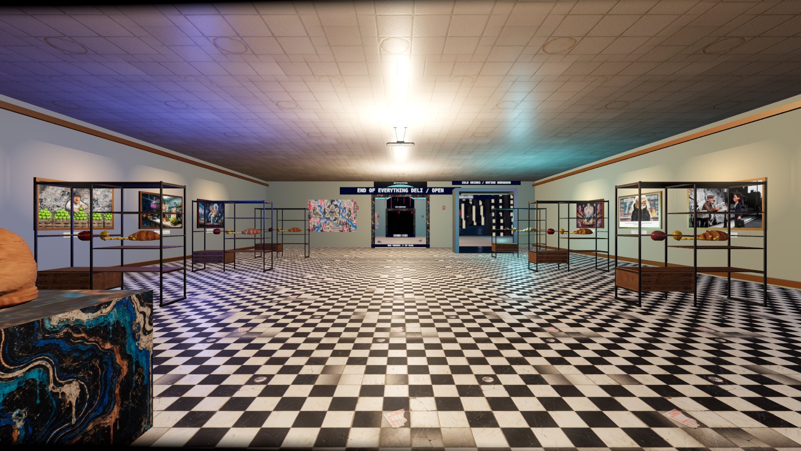 The Last Bodega in the Universe: the refrigerator contains a city, UNLICENSED NEW YORK by MLow