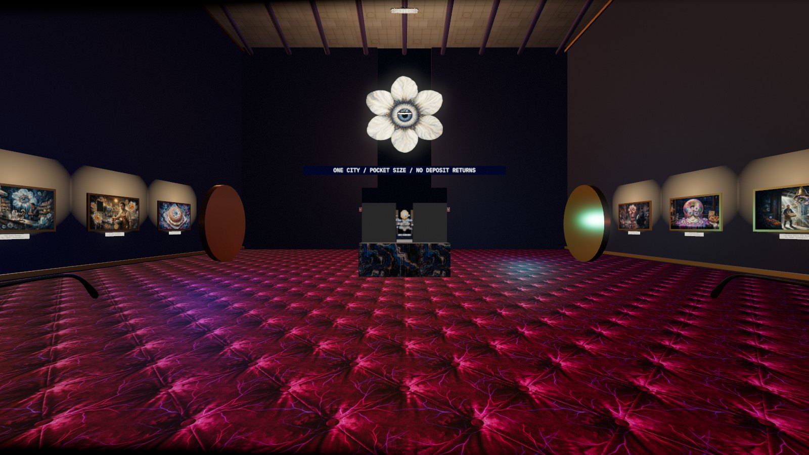 The Landlord's Coat Pocket: the actual museum, live, at one to seven, UNLICENSED NEW YORK by MLow