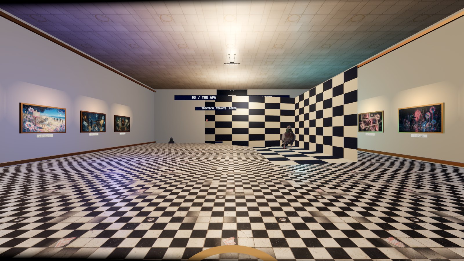 The Apartment Bigger Than Its Lease: stand on the brass eye, UNLICENSED NEW YORK by MLow