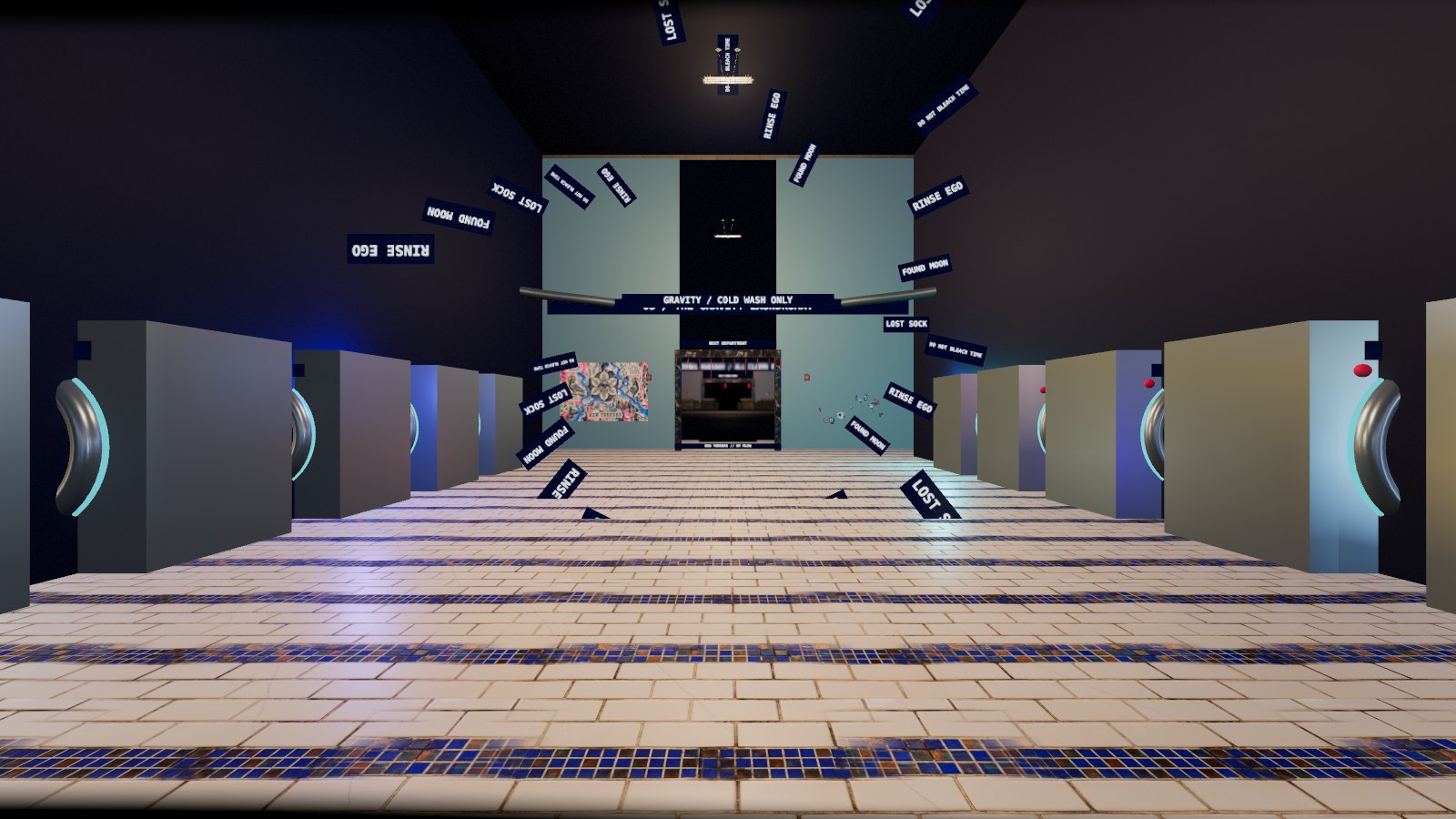 The Gravity Laundromat: the room turns, you do not, UNLICENSED NEW YORK by MLow